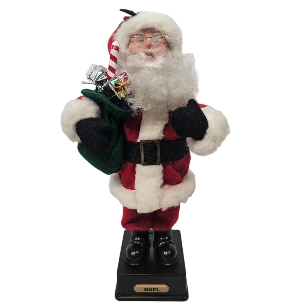 Vintage 91 Christmas Family Musical‎ Santa Claus Holiday Decor